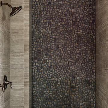 Owners Shower - Blalock Lakes Custom Home by Winans Homes