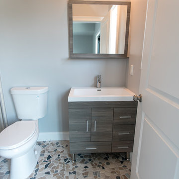 Oyster Pearl Modern Bathroom