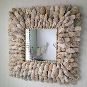 Oyster Shell Mirrors