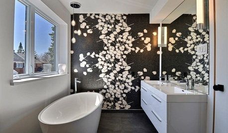 8 idées déco pour une magnifique salle de bains en noir et blanc