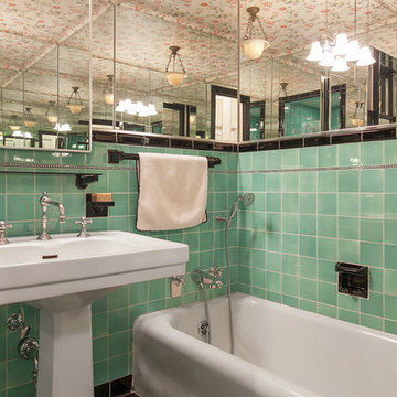 Pacific Heights Art Deco Bathroom