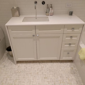Pacific Heights - entire house of white cabinetry