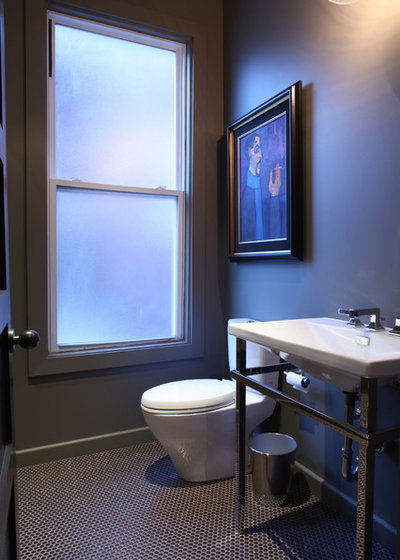 Transitional Bathroom by Ian Stallings