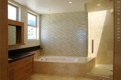 This is an example of a modern bathroom in DC Metro.