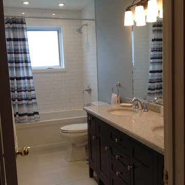 Pair of bathrooms in Kirkland