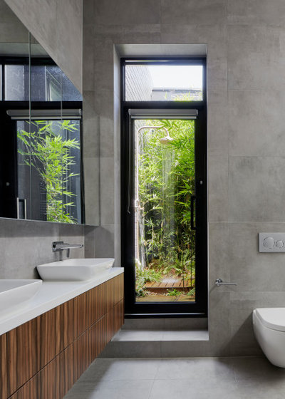 Contemporáneo Cuarto de baño by Kirsten Johnstone Architecture