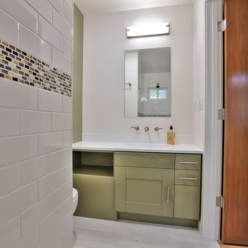 Palo Alto Contemporary Whole House Remodel - Bathroom