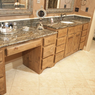 75+ Mediterrane Badezimmer mit offener Dusche Ideen & Bilder - April