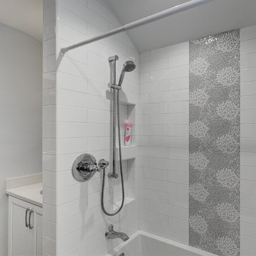Park RIdge Bathrooms Project with Amazing Tile Work