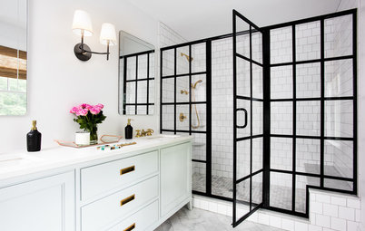 10 Reasons to Embrace Black-Framed Shower Doors