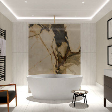 Park Village East, Regents Park- Luxury Master Bathroom