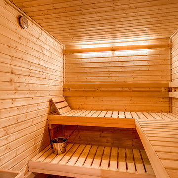 Parker Basement Cedar Sauna