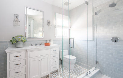 Vintage Style Gets an Update in a Historic Home’s Guest Bath