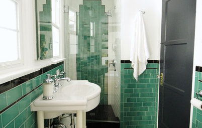 Room of the Day: Retro Style Returns to a 1930s Bathroom