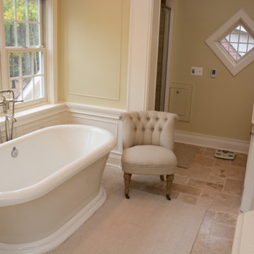 Pasadena, MD Elegant Quartz Master Bath Countertops