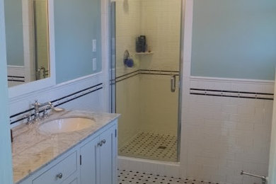 Bathroom - contemporary bathroom idea in Cincinnati