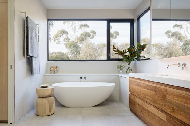 Contemporary Bathroom by Minett Studio Architecture and Design