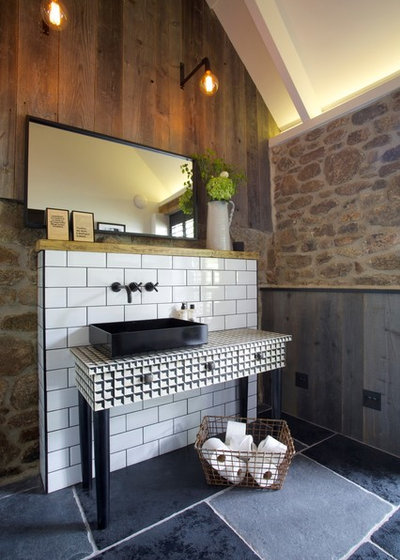 Eclectic Bathroom by Woodford Architecture and Interiors