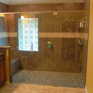 75+ Mediterrane Badezimmer mit Granit-Waschbecken/Waschtisch Ideen