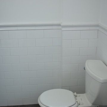 Penny Tile Bathroom Remodel