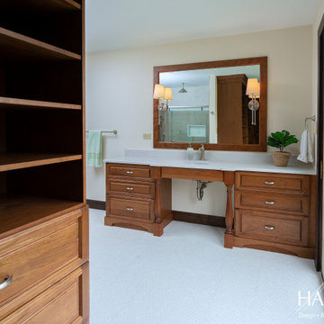 Perkasie Aging in Place Master Bath, Closet and Powder Room