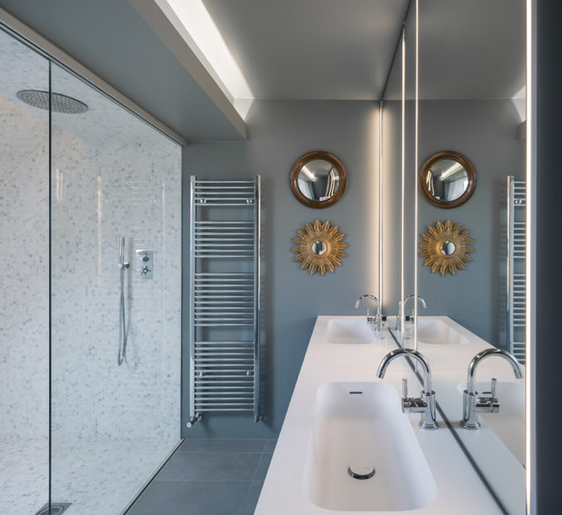 Contemporary Bathroom by OPENSYSTEMS Architecture