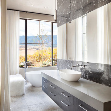Perry Park Residence and Equestrian Facility Master Bathroom