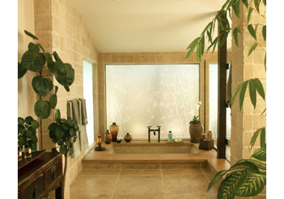 Tropical Bathroom by User
