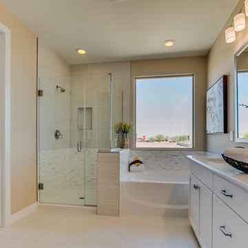 Phoenix, Arizona | Crossriver Point - Villagio Quinlan Owner's Bathroom