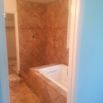 Phoenix Home Remodeling With Travertine Tiles and Slabs