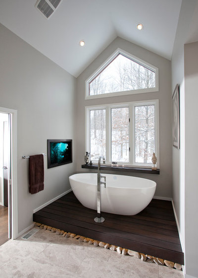 モダン 浴室 by Ryan Duebber Architect, LLC