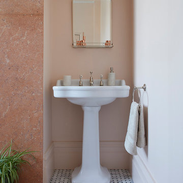 Pink Marble Bathroom