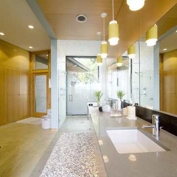 Platinum House - master bathroom