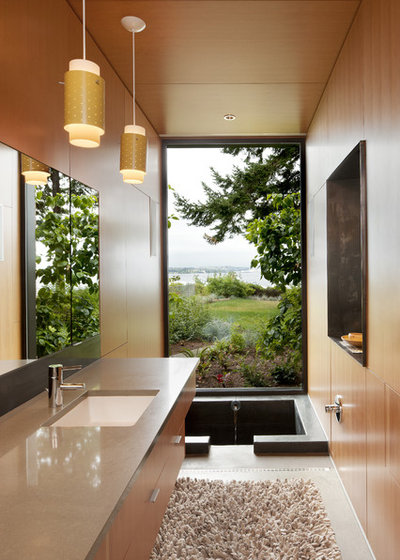 Contemporary Bathroom by Coates Design Architecture + Interiors