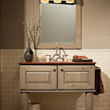 Plunge in Powder Room