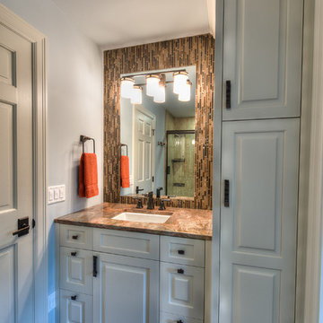 Plymouth Bathroom Transitional Modern Update
