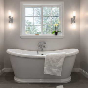 Polished and Peaceful Master Bath - June Way Project