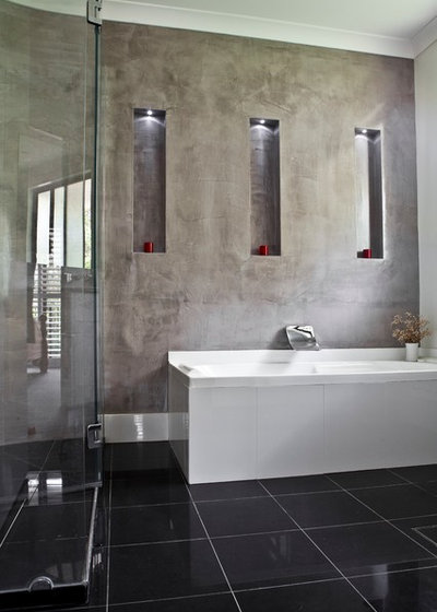 Modern Bathroom by Wonder Wall Pty Ltd