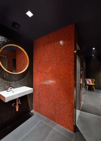 Contemporary Bathroom by Abin Design Studio