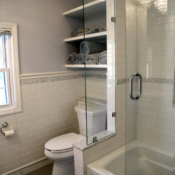 Port Washington White & Gray Bathroom