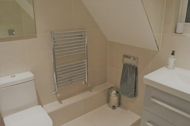 Photo of a medium sized modern ensuite bathroom in Essex.