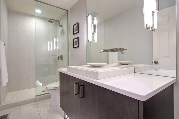 Modern Bathroom by S&K Interiors LLC