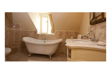 Inspiration for a classic bathroom in Gloucestershire.