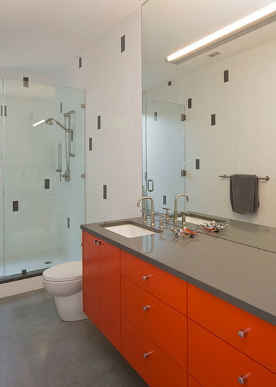 Contemporary Bathroom by Dick Clark + Associates