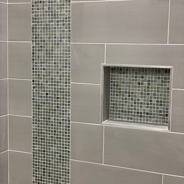 Potomac, contemporary gym bathroom renovation