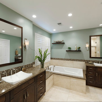Potomac, Maryland - Transitional - Master Bath Design