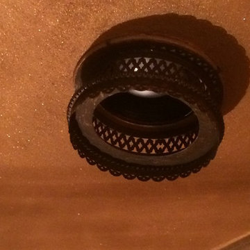 Powder Room Ceiling Detail, Ocean Ranch Private Residence