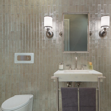 Powder Room for Westchester Magazine’s Dream Home: Penthouse Edition!