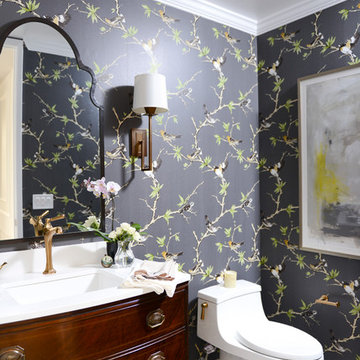 POWDER ROOM REMODEL |  Contemporary Home Remodel | Part Four