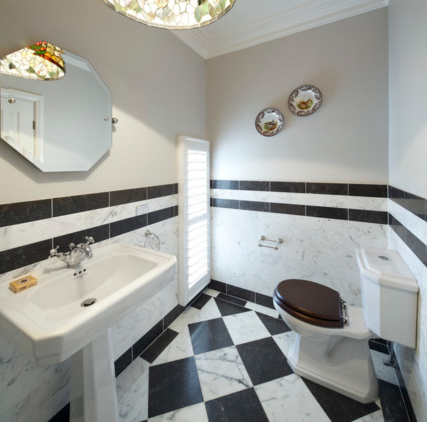 American Traditional Bathroom by Brindabella